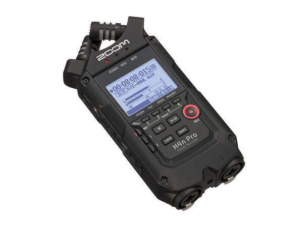 Zoom H4n PRO BLACK 4-kanals opptager 
