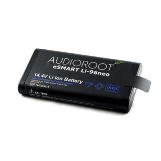 Audioroot 14.4V 96Wh neo Smart lithium battery with OLED