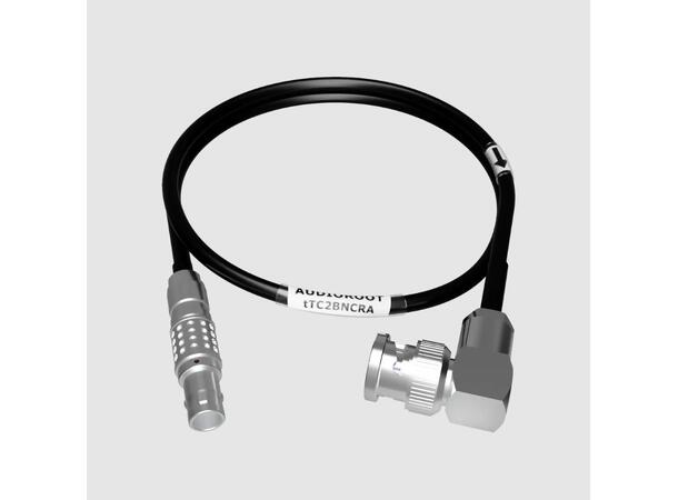 Audioroot tTC2BNCRA Timecode Cable 5 Pin Lemo (IN)  til BNC R/A (UT) 