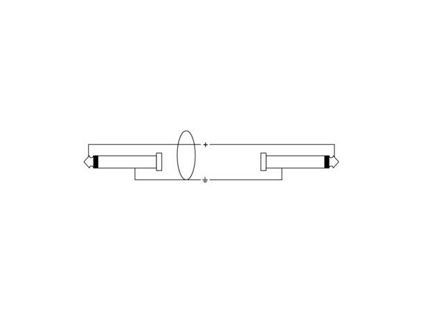 Cordial Jack instrumentkabel VELG LENGDE INTRO Jack til jack, han-han mono 