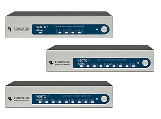 FERROFISH Verto 64 64-Kanal ADAT<>Dante Converter