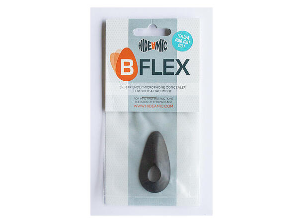 Hide-a-mic B_Flex silicon concealer For DPA 4060/4061/4071, Black