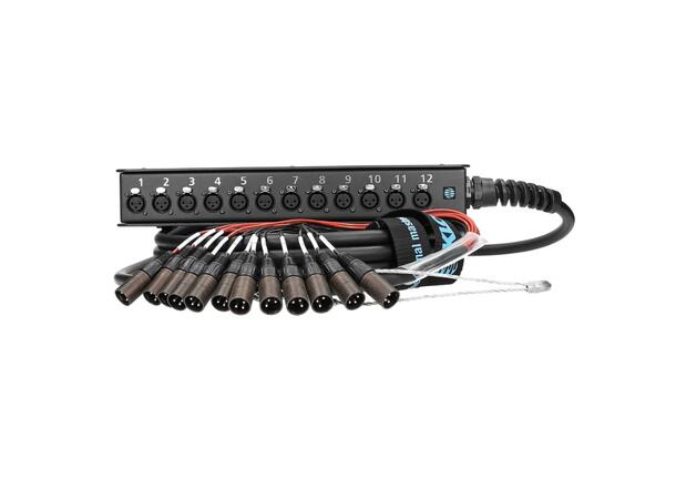 Klotz StraightLink 12 channels 12/0 XLR Ground 15m 