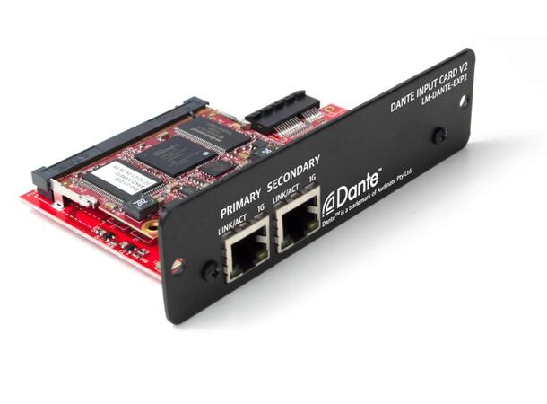 Livemix LM-DANTE-EXP2 LM-DANTE-EXP2 DANTE INPUT CARD