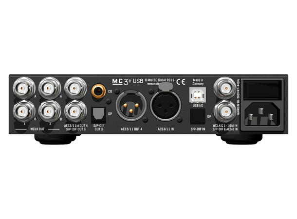 MUTEC MC-3+ SMART CLOCK USB Black Master Clock og Distributor,1G-ClockTech 