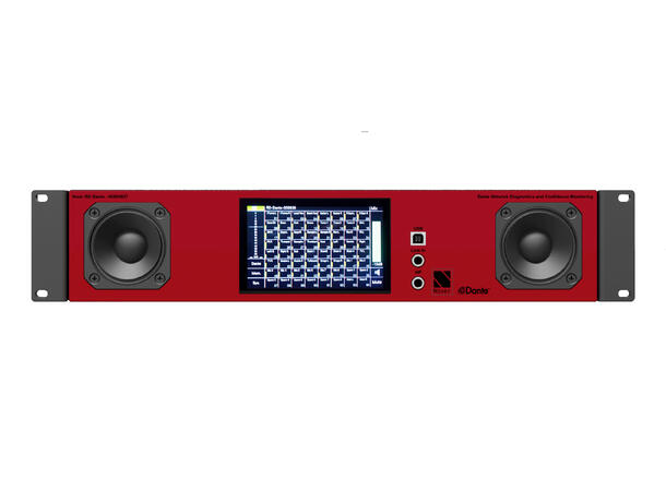 Nixer RD Dante Dante Diagnostics & Monitoring Rack 