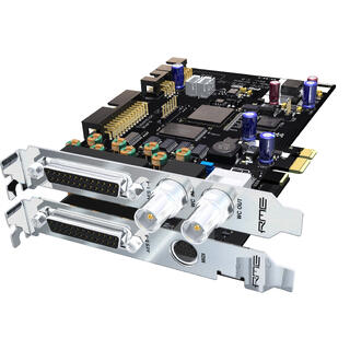RME HDSPe AES PCI express lydkort 16 kanaler AES/EBU i/o p&#229; D-Sub
