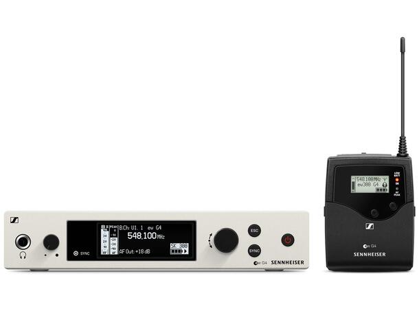 Sennheiser ew 300 G4-BASE SK-RC-GW Beltpack og base 