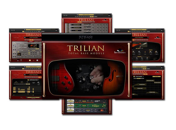 Spectrasonics Trilian bass instrument Bass Module plugin 