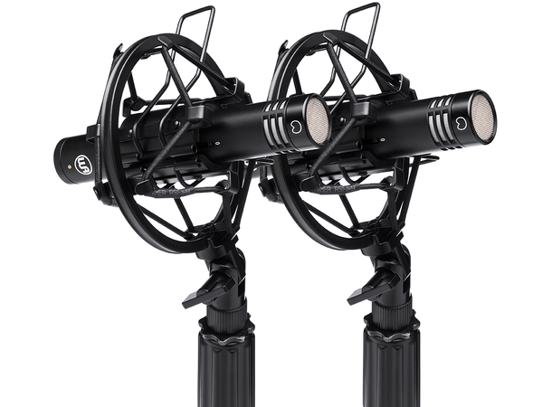 Warm Audio WA84-C Black - Stereo Kit WA84 Matched pair stereo kit 