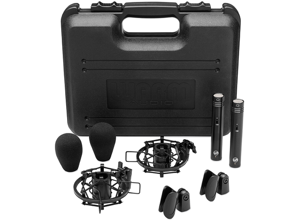 Warm Audio WA84-C Black - Stereo Kit WA84 Matched pair stereo kit