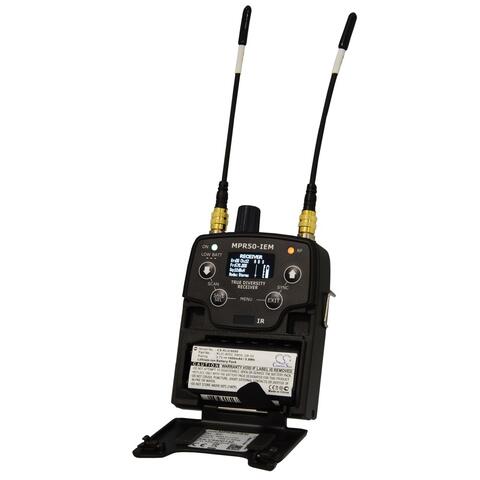 Wisycom MPR50-IFB Wideband IEM Receiver UHF TRUE-DIVERSITY STEREO RECEIVE