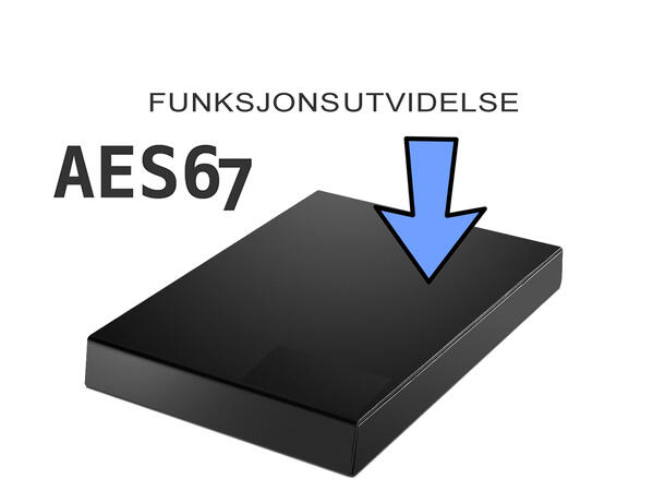 AVT MAGIC TH2+ AES67 4-Channels Upgrade 4 x Audio channels over IP via AES67 