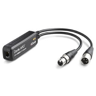 Audinate Dante AVIO AES3 IO Adapter 2x2 AES3 - DANTE konverter stereo