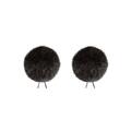 Bubblebee The Twin Windbubbles BK LAV Size 3, Black 2 stk. Vindhette