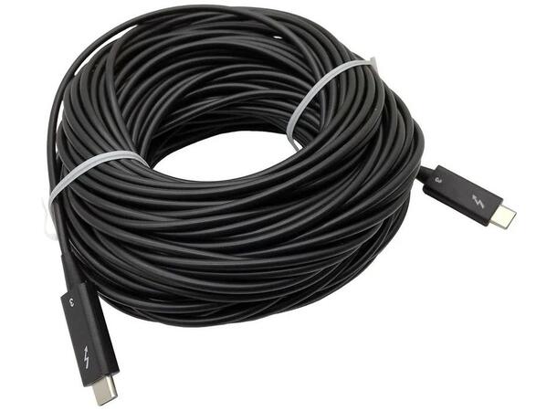 Corning Thunderbolt 3 optical cable25m TB3 kabel for lange strekk