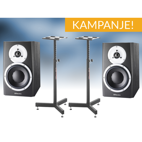 Dynaudio Pro BM5mkIII - Stativbundle Monitorpakke med stativer