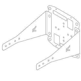 Dynaudio Pro Core Mounting Bracket 1 For VESA 200 tak/vegg (Type 1)