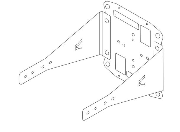 Dynaudio Pro Core Mounting Bracket 1 For VESA 200 tak/vegg (Type 1) 