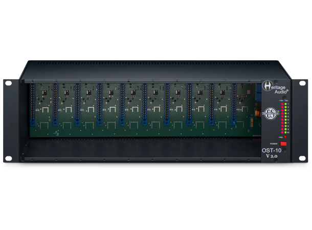 Heritage Audio OST10 V2 500-Rack 10-slot 500 Serie rack, 10 slot, Link 