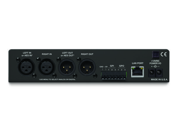 Inovonics NOVIA Stereo Process & Level Analog, AES, Streaming In & Out | Web In