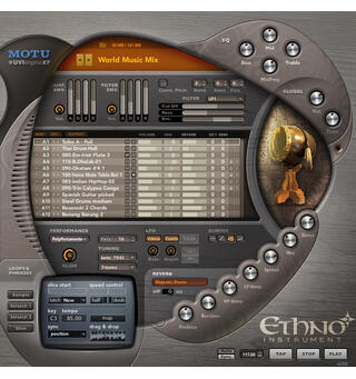 MOTU Ethno 2 Instrument Etniske instrumenter + world music loops