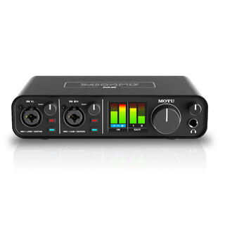 MOTU M2 Lydkort 2-in / 2-out USB audio interface