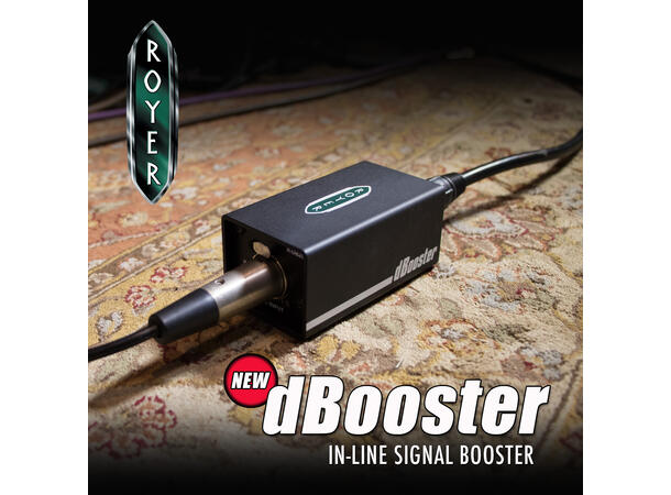 Royer Labs dBooster R-DB20 48V Signal booster og imp. buffer