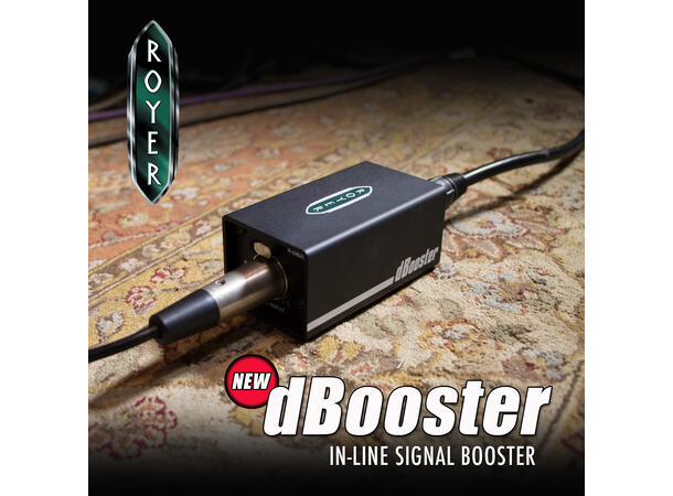 Royer Labs dBooster R-DB20 48V Signal booster og imp. buffer 