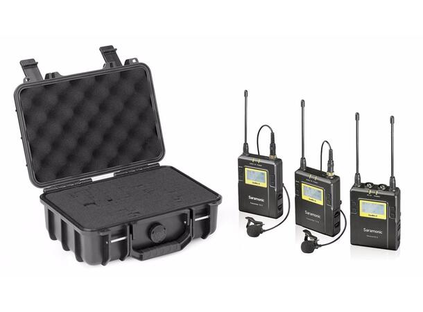 Saramonic UwMic9 m/koffert UwMic9 (TX9 +TX9 +RX9) m/veske SR-C8 