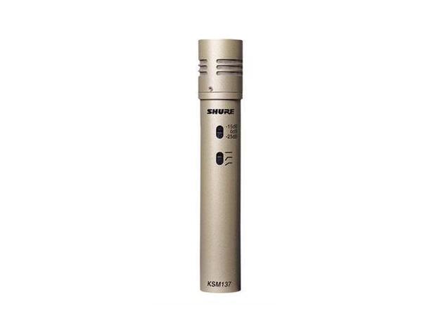 Shure KSM 137 Cardioid Studio Condenser mikrofon 