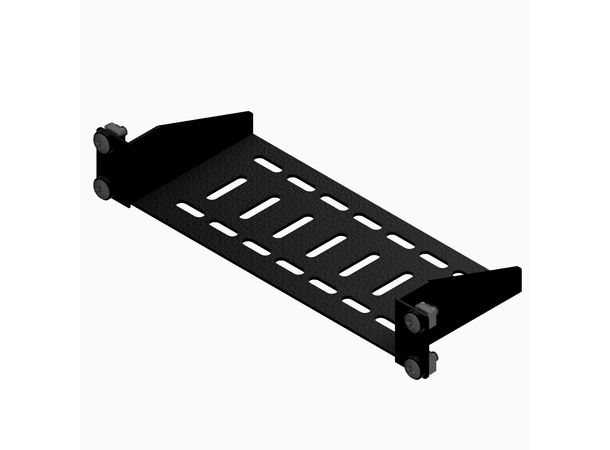 Soundcart SC-1U100 Half Rack Shelf 100mm, Passer på MiniCart 