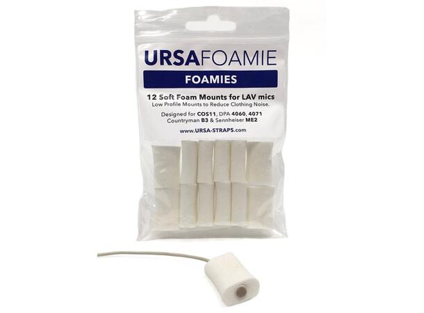 URSA Foamies Packs of 12 in White 