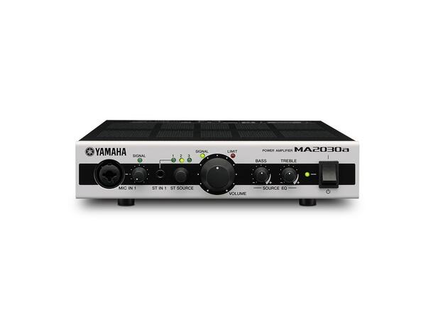 Yamaha MA2030a Mixer amplifier Mixer/power amp. Lo/hi Z select. 2 mic i