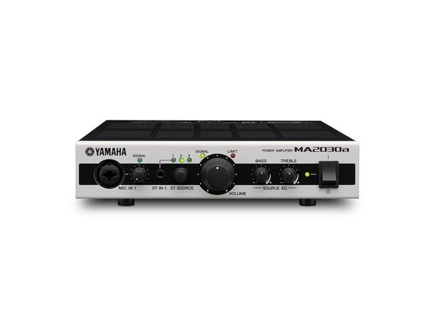 Yamaha MA2030a Mixer amplifier Mixer/power amp. Lo/hi Z select. 2 mic i 