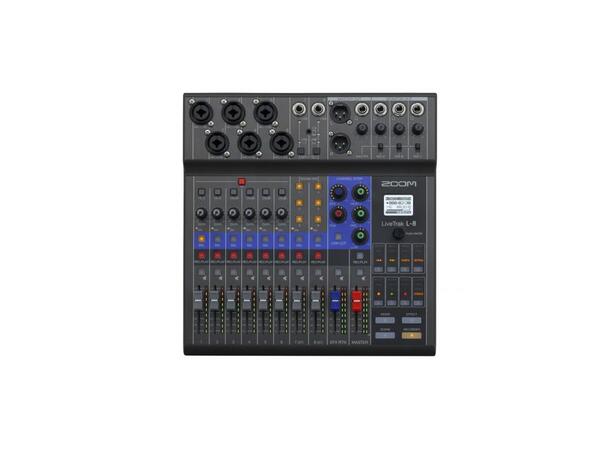 ZOOM Livetrak L-8 LiveTrak - Digital Mixer and Recorder 