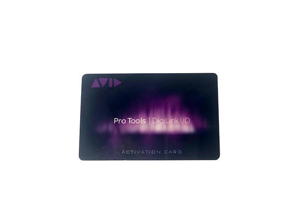 AVID PT DigiLink IO lisens Åpner DigiLink IO portene for interface 