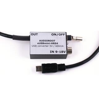 Audioroote USBmini-HRS4 9-18V Hirose mini USB power converter/ad