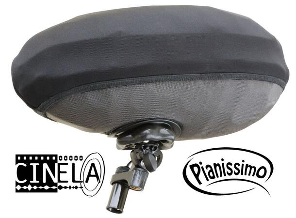 Cinela PIANI-1 PIANISSIMO Windshield XLR3 (Mic, Fur) 