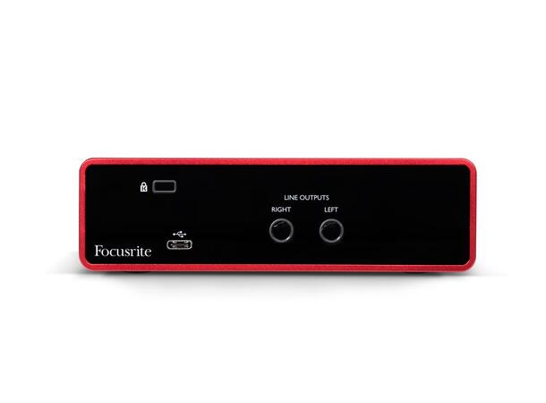 Focusrite Scarlett Solo GEN3 USB-lydkort med 1 mic og 1 instr