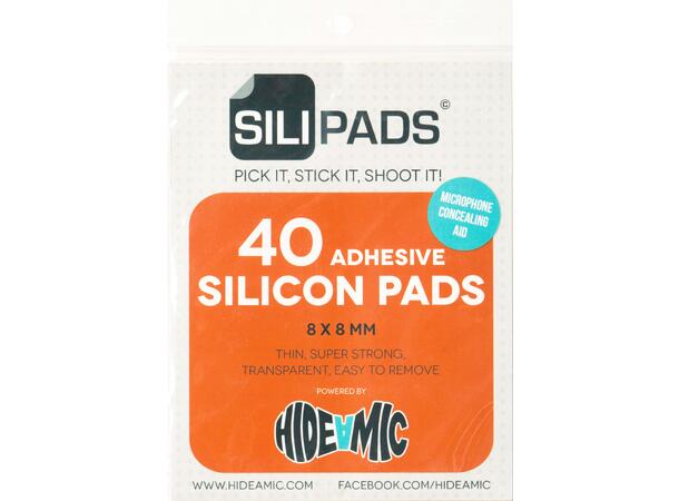 Hide-a-mic Sili-pads, super adhesive 40 super strong adhesive pads