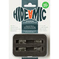 Hide-a-mic for Sanken COS11 4 different holders in case, Transparent