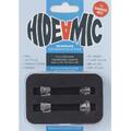 Hide-a-mic for Senneheiser MKE2 4 different holders in case, Transparent