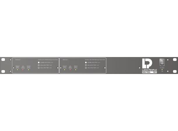 Lake People F611 Splitter AES3 2 x 1 in 4 AES/EBU splitter 