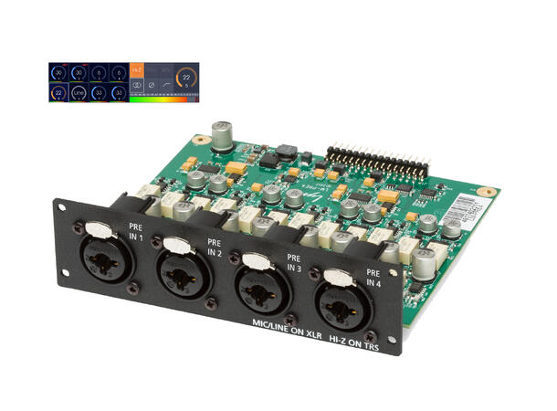 Lynx LM-PRE4 Module 4 ch. preamp module for Aurora (n) 