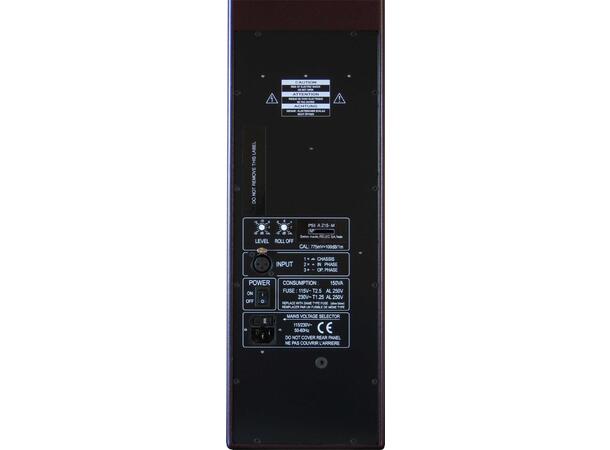PSI Audio A215-M Mastering Monitor (rød) Aktive mastering monitorSPL 111/106 dB