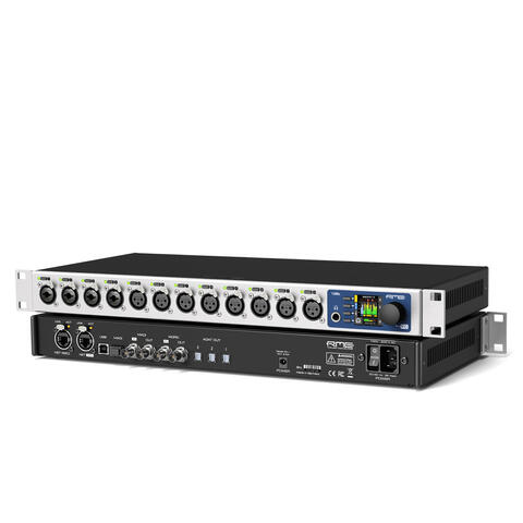 RME 12Mic Remote Mic. Preamp Mikrofonforsterker med AVB MILAN og MADI