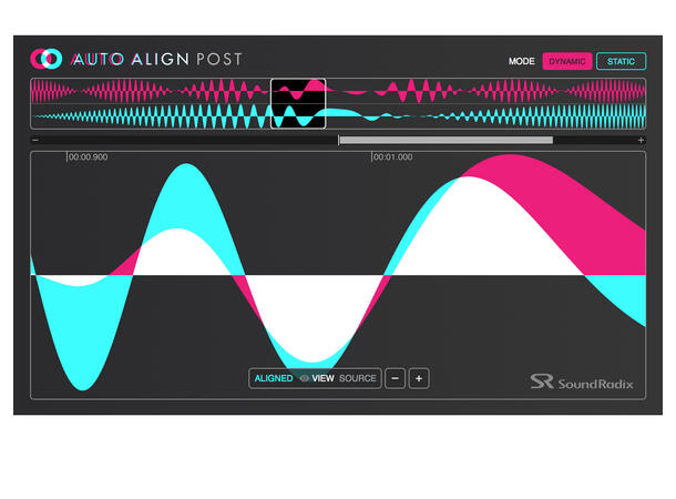 Sound Radix AUTO-ALIGN POST 2 AX AudioSuite plug-in for Avid Pro Tools 