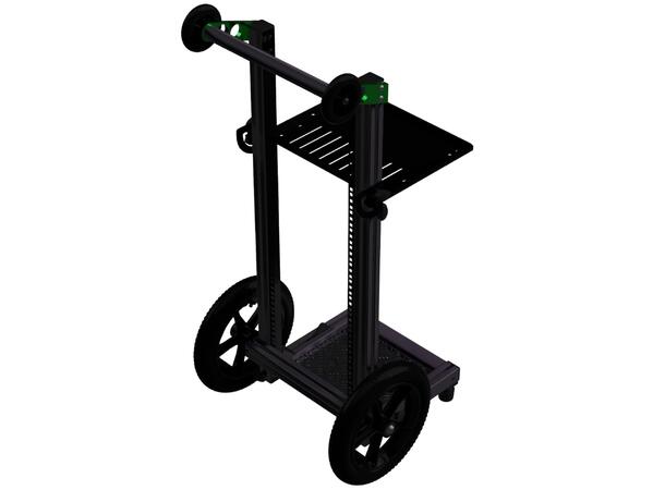 Soundcart MiniCart Black Edition Compact sound cart that is highly custom 