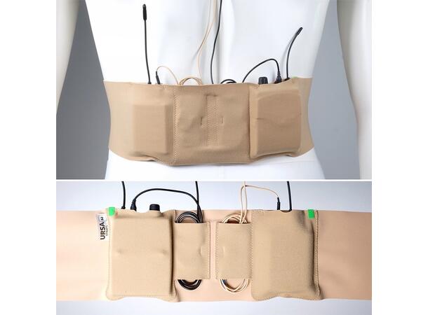 URSA MEDIUM DOUBLE POUCH Waist Big Pouch - Beige 